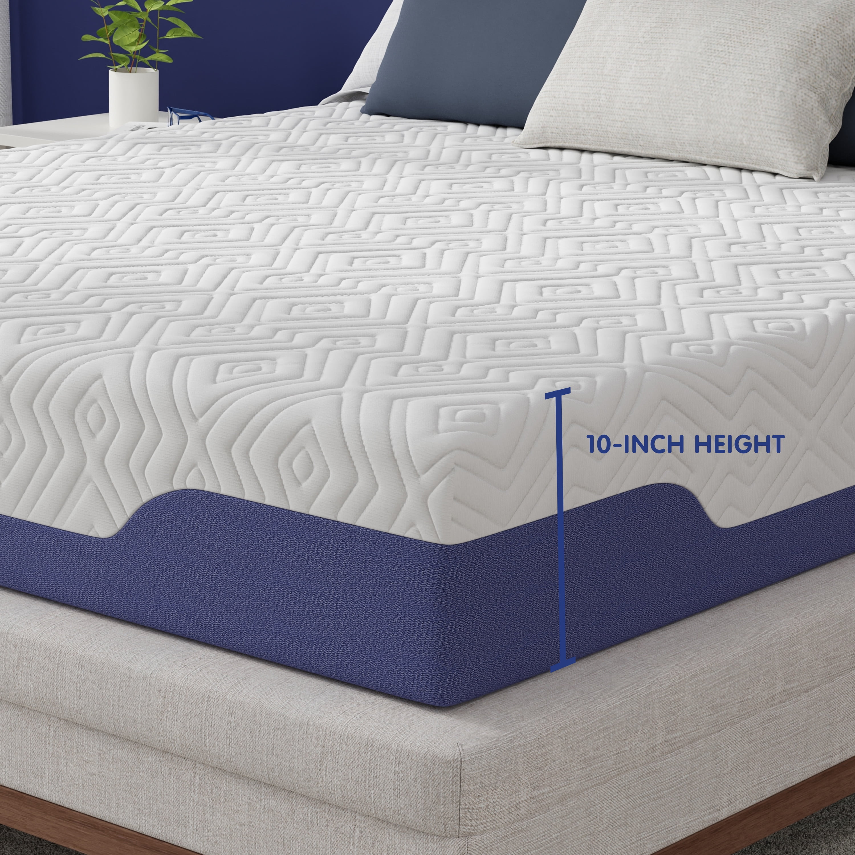Vibe 10” Supreme Cooling Hybrid Mattress, Twin Extra Long