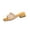 Gold, variant on Women Sequin Lace Chunky Heel Mules Square Toe Backless Spring Summer Party Wedding Fairy Style Shoes,Gold