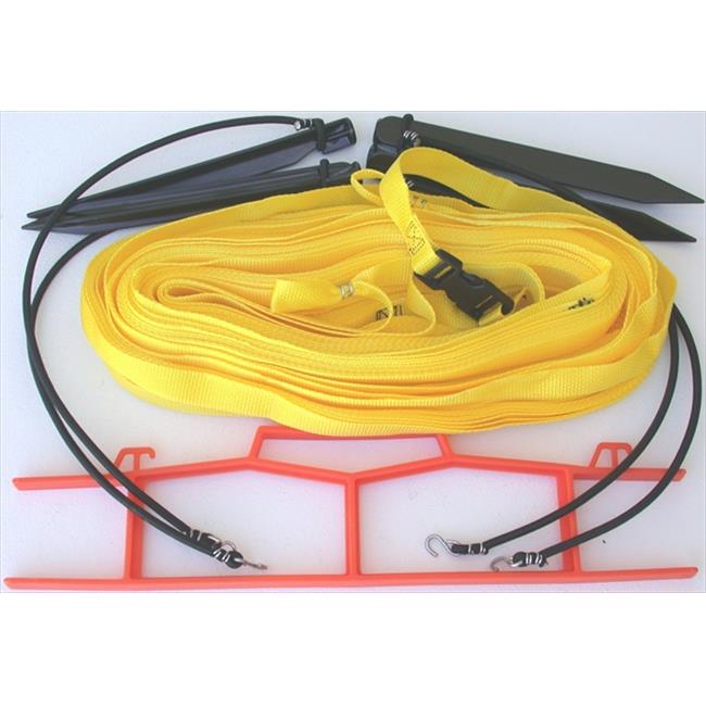 Home Court W25YS Yellow 1-inch Non-adjustable Web Courtlines | Walmart ...