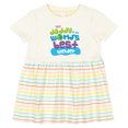thumbnail image 3 of Inktastic Daddy Worlds Best Welder Girls Baby Dress, 3 of 5