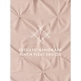 thumbnail image 6 of Comfort Canopy - Ultra Soft 3 Piece Pinch Pleated Duvet Cover Adult Bed Set with Matching Shams in Blush for King, Queen, Full, & Twin Beds, 6 of 11