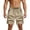 Khaki, variant on Besolor Men's Plus Size Shorts Wide Leg Drawstring Elastic Waisted Lightweight Quick Dry Outdoor Casual Running Shorts with Zipper Pockets(X-Large,Khaki)
