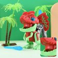 thumbnail image 4 of Juego de juguetes de construcción de dinosaurios con rompecabezas 3D para niños con transmisor, 4 of 5