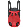 thumbnail image 2 of HLONK Portable Backpack Pet Backpack Adjustable Front Dog Legs Tail Out Chest Travel Carrier, 2 of 8