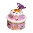 thumbnail image 3 of Joyero con forma de pastel y tapa, adorno decorativo portátil de aleación, organizador de accesorios, estuche de almacenamiento para horquillas de Lavanda, 3 of 8
