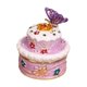 thumbnail image 3 of Caja de joyería con escultura de pastel, adorno de aleación con tapa, regalos, accesorios portátiles, decoración, vitrina organizadora para collares y Lavanda, 3 of 8