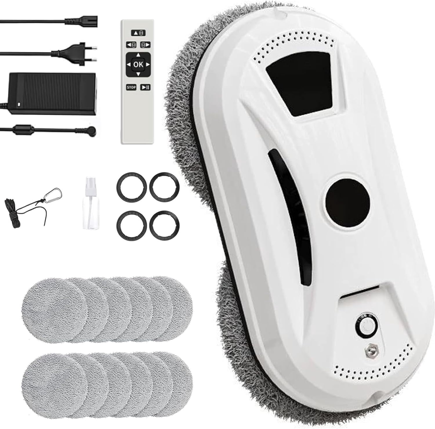 Tosima W2 Window Cleaner Robot, Automatic Cleaning with
