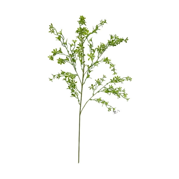 Nmdmisc Artificial Long Greenery Stems 37.4" Faux Bamboo with Flowers for Tall Vase Bouquet Accessories Spring Plants Fake Leaves Branches Summer Home Table Garden Shop Hotel Office Decor