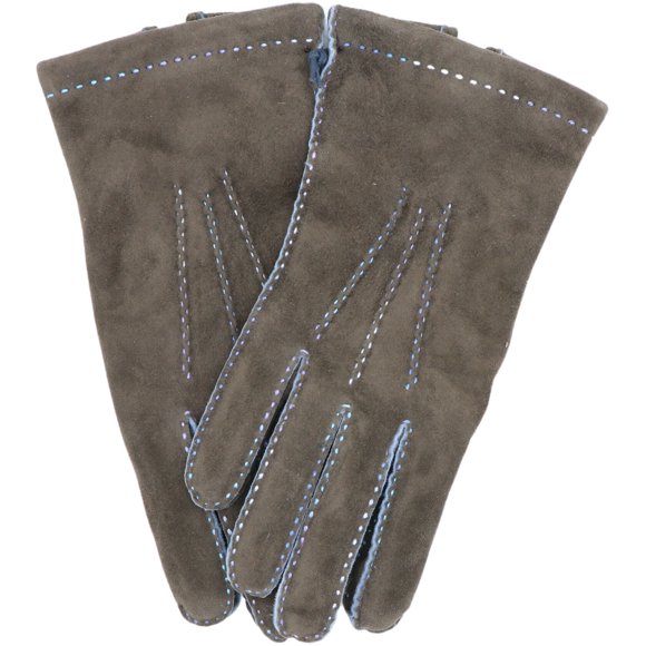 Hanschume Wien Gants en Cuir Véritable Marron pour Hommes - P
