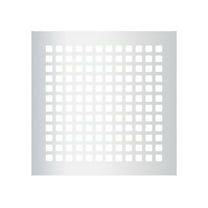 Reggio Registers G1414-Snh Grid Series 12" X 12" Floor Grille - Silver