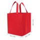 thumbnail image 2 of UPOUART Bolsa Decorativa Roja Para Llevar Vino Y Cerveza Con Dividido Y Material De Fieltro, 2 of 6