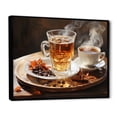 thumbnail image 2 of Designart "Brown Cuban Coffee II" Food & Beverage Floater Framed Canvas Print, 2 of 7