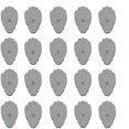 thumbnail image 1 of Grandes Électrodes TENS/EMS Réutilisables Lot de 20 / Remplacement jusqu'à 25 Utilisations pour Unités Med X, 1 of 4