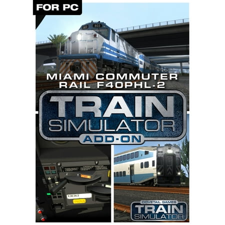 Train Simulator Add-On - Miami Commuter Rail F40PHL-2 (PC)(Digital