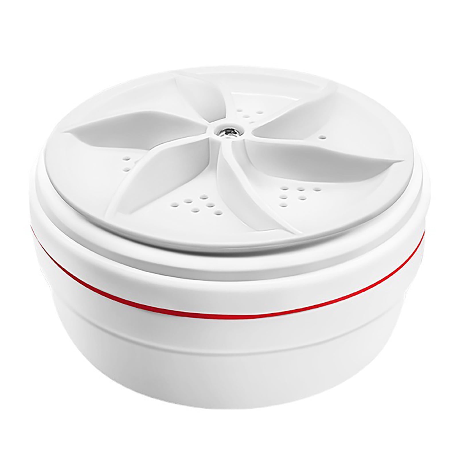 iaksohdu Portable Washing Machine USB Powered High-power Automatic Cycle Low Noise Smart Timing Underwear Washing Suction Cup Baby Clothes Socks Briefs Mini Washer for Home