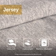 thumbnail image 5 of 2 PCS Twin/Twin XL Poly Jersey Puffy Comforter Set White, 5 of 10