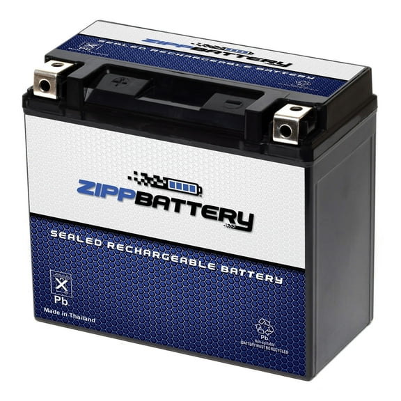 Zipp Battery YTX20H-BS (20H-BS 12 Volt,18 Ah, 310 CCA) Motorcycle Battery for Harley-davidson 1000 Xlx-61, Xr1000 Year (83-85)