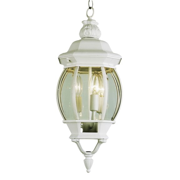 Trans Globe Lighting 4066 Parsons 3 Light 9" Wide Mini Pendant - White