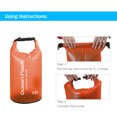 thumbnail image 3 of Amdohai 2L / 5L / 10L / 15L / 20L Foldable Waterproof PVC Dry Bag Backpack for Swimming Rafting Kayaking Boating Fishing Storage Bag, 3 of 7