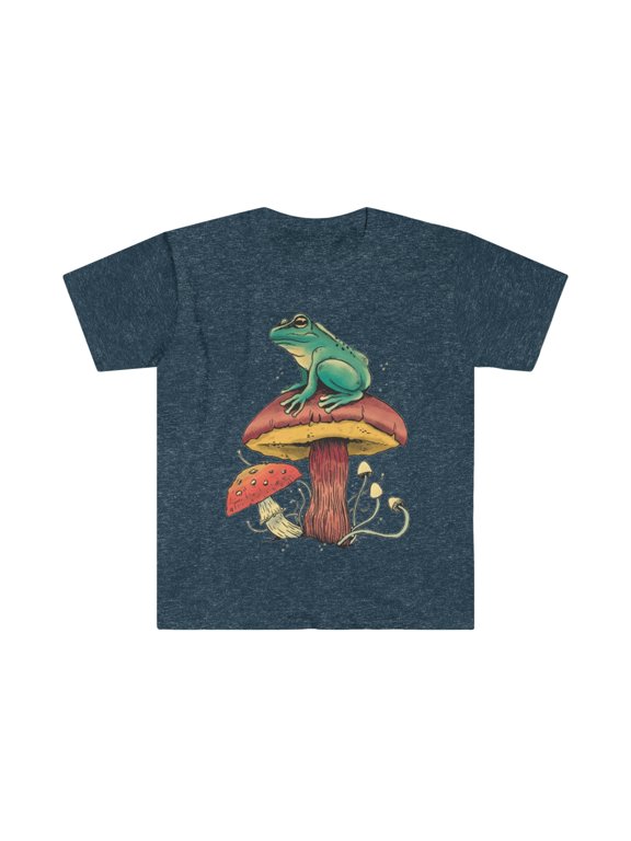 Cottagecore Frog Aesthetic Fairy Mushroom Goblincore T-Shirt