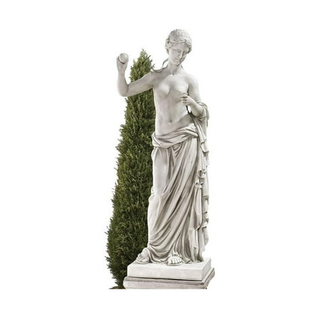 Design Toscano Venus of Arles Greek Goddess Statue Grand 38 Inch Polyresin Antique Stone
