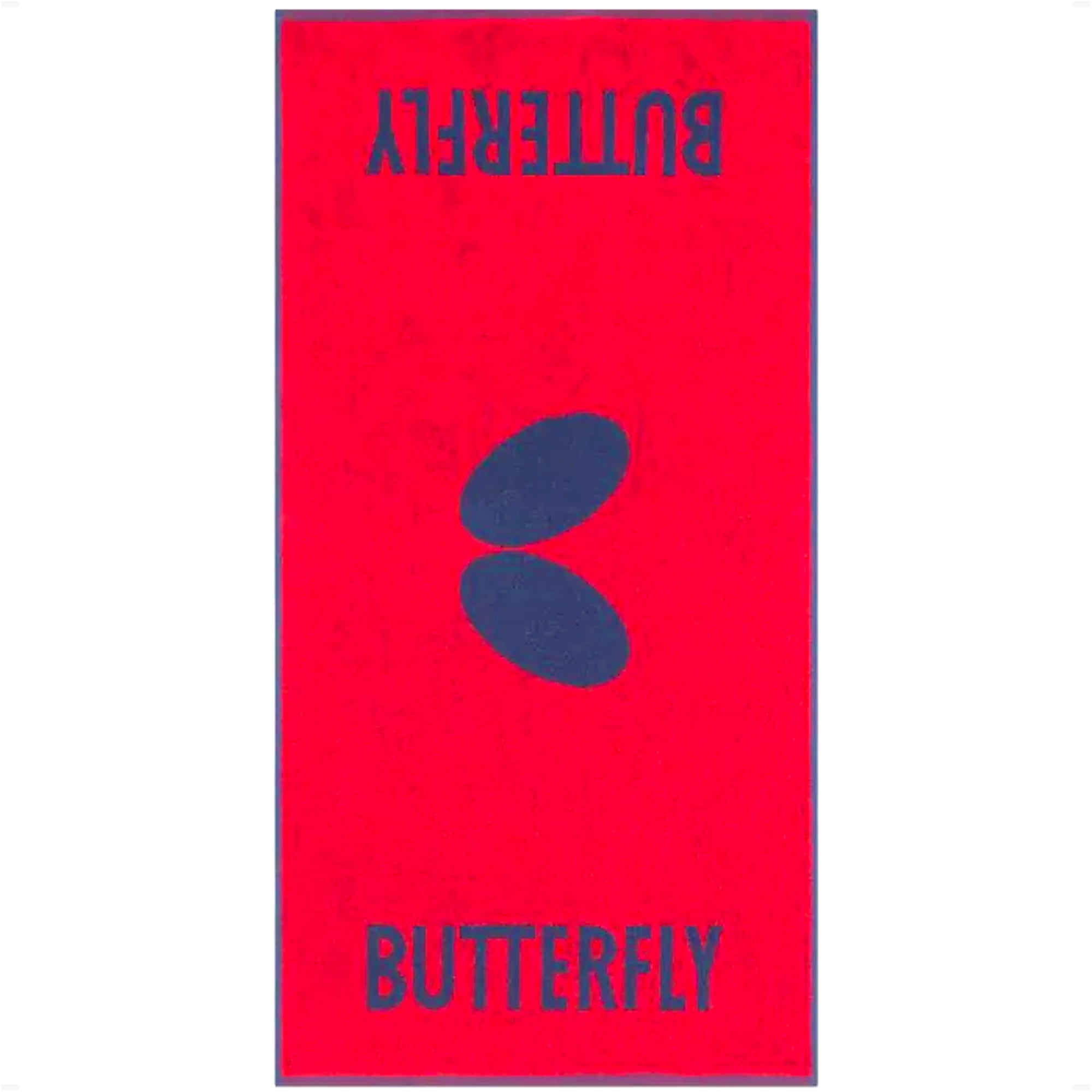 Butterfly Taoru Towel Red