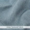 thumbnail image 4 of DriftAway Pinch Pleat Blackout Curtains 108 Inch Long Linen Curtains 2 Panels Set Faux Linen Textured Curtains for Bedroom Living Room Thermal Insulated Privacy Back Tab Window Drape 52x108 Dusty Blue, 4 of 9