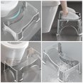 thumbnail image 3 of Clear Pet Toilet Stool For Adults And Toddlers Non-Slip Bathroom Foot Stool For Squatting Step Stool For Pooping And Potty Training, 3 of 6