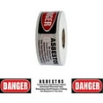 thumbnail image 3 of Barricade Tape - Danger Asbestos Hazard - White/Red/Black 3" X 1000 Ft Non Adhesive 2 Mil (8 Roll/Case), 3 of 3