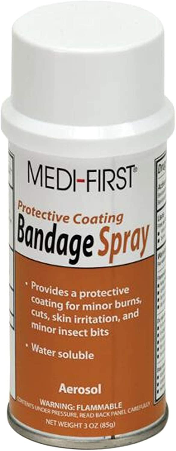 AMZ Supply Liquid Bandage. Skin Adhesive Liquid Spray Can 3 Oz. Pack of