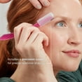 thumbnail image 4 of (3 pack) Schick Hydro Silk Touch-Up Multipurpose Exfoliating Facial Razor and Eyebrow Shaper, 5 ct, 4 of 8