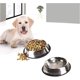 thumbnail image 5 of Comedero de acero inoxidable para mascotas (cuenco de acero inoxidable para perros y gatos, 18 cm), 5 of 5