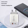 thumbnail image 4 of Cargador PD Cargadores de pared Adaptador rápido USB para el hogar para iPhone (enchufe de la UE de 18 W), 4 of 4