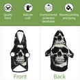 thumbnail image 6 of Cauagu Magician Hat Skull Pattern Winter Pet Hoodie Sweatshirts- Dog Hoodie Sweater with Leash Hole - Cute Dog Hoodie - Pet Clothes Puppy Cat Custume -X-Small, 6 of 8