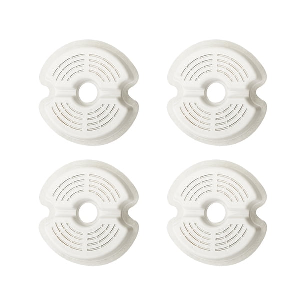 Wdftyju Filtro redondo de repuesto para fuente de agua automática para mascotas, resina de intercambio iónico Wdftyju 6lk0zx4lk5ug2yk0D01