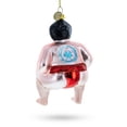 thumbnail image 3 of Sumo Wrestler Glass Christmas Ornament, 3 of 4