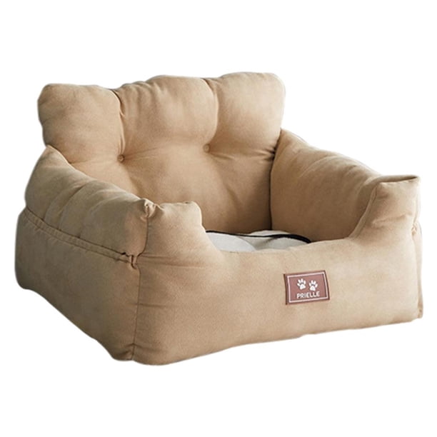 Cama universal para , antideslizante, suave perrera con ín para cinturón de seguridad Asiento de automóvil para perros para Sunnimix Portadores de asiento de coche