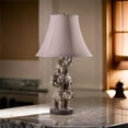thumbnail image 6 of Benjara 21" Accent Table Lamp- 3 Stacked Elephants- Linen Bell Shade Brown Gray, 6 of 6