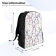 thumbnail image 4 of Fotbe Cartoon Cute Rabbit Mochila de Viaje para Laptop, Mochila Ejecutiva Delgada y Resistente 15.6", 4 of 8