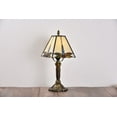 thumbnail image 4 of Tiffany Style Table Lamp Dragonfly Desk Lamp Bronze Stained-Glass 14.5'' Height, 4 of 4