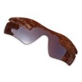 thumbnail image 2 of Vonxyz Bronze Brown Polarized Lenses Replacement for Oakley Radar Path Sunglass, 2 of 5