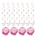 thumbnail image 1 of 30uds Decoraciones Colgantes de Serpentinas de Plástico Rosa Claro Unique Bargains para Fiesta, 1 of 7