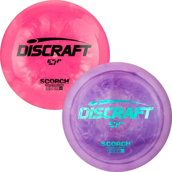 Discraft ESP Scorch - Distance Driver Golf Disc 2 Pack - 170-174 Gram