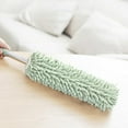 thumbnail image 7 of Extendable Duster for High Ceiling Cleaning, 60-100cm Retractable Pole with Soft Cotton Linen Head for Gentle Dusting, Non-scratch Surface Safe for Delicate Furniture & Hard to Reach Areas, 7 of 7