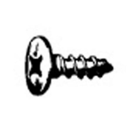 Passenger Side Wheelhouse - 2382 no.8 X 0.5 in. Phillips Truss Head Thread Cutting Wheelhouse Screw Bright, Package Of 100