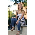 thumbnail image 4 of NCAA Ole Miss Rebels Clear Carryall Crossbody Purse, 4 of 4