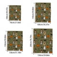 thumbnail image 6 of Halloween Throw Blanket Wanted Poster Ghost 40×60 50×60 60×80in Soft Plush, Cozy Decorative Blanket for Bed Couch Gift, 6 of 6