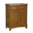 thumbnail image 1 of Kingfisher Lane Stainless Steel Top Buffet in Cottage Oak, 1 of 1