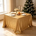 thumbnail image 6 of Sequin Tablecloth 47.24 x 47.24 Inches, Sparkling Polyester Table Cover for Wedding Birthday Party Events, Glitter Decorative Table Linen for Halloween Thanksgiving Christmas Home Decor, 6 of 7