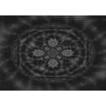 thumbnail image 1 of Ahgly Company Machine Washable Indoor Rectangle Transitional Midnight Gray Area Rugs, 7' x 9', 1 of 7